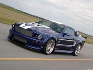 обои 2006 Ford Shadrach Mustang GT by Pure Power Motorsports мчиться фото