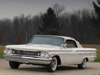обои Pontiac Bonneville Convertible 1960 крыши фото