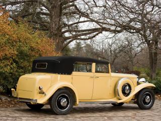 обои Marmon Sixteen Convertible Sedan 1933 сзади фото
