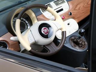 обои Aznom Fiat 500C Sassicaia Limited Edition руль фото