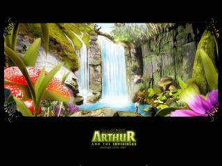 обои Артур и минипуты водопад фото