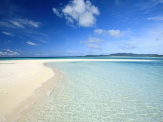 обои для рабочего стола: Кубинские пляжи с белым песком
