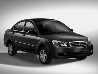 обои для рабочего стола: Chery Fora (A5) 2010 черная