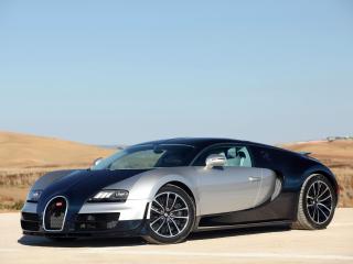 обои Bugatti Veyron 16.4 Super Sport 2010 боком быстрый фото