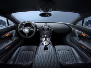 обои Bugatti Veyron 16.4 Super Sport 2010 руль фото