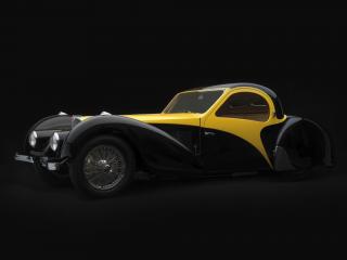 обои Bugatti Type 57S Atalante бок фото