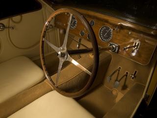 обои Bugatti Type 57SC Atalante руль фото
