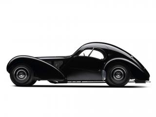 обои для рабочего стола: Bugatti Type 57SC Atlantic Coupe бок