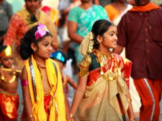 обои Красивые индийские танцовщицы фото