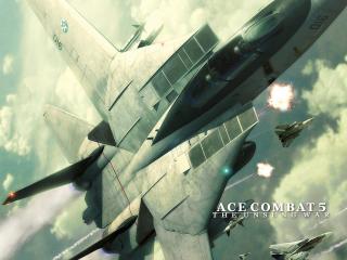 обои Ace Combat 5 The Unsung War полет фото