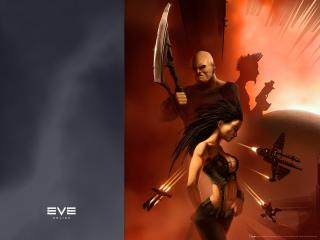 обои EVE Online воин фото