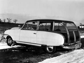 обои Playboy Station Wagon 1949 сбоку фото