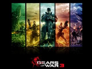 обои Gears of War 3 красиво фото