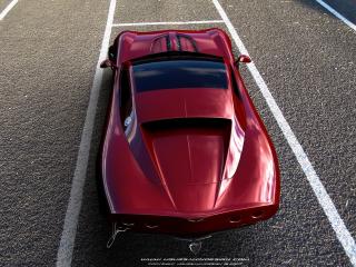 обои Ugur Sahin Design Chevrolet Corvette Z03 сверху фото