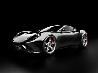 обои Ugur Sahin Design Ferrari DINO черный фото