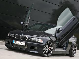 обои Kneibler Autotechnik BMW M3 E46 supercharged крылья фото