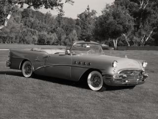 обои Buick Century Convertible (66C) 1955 сбоку фото