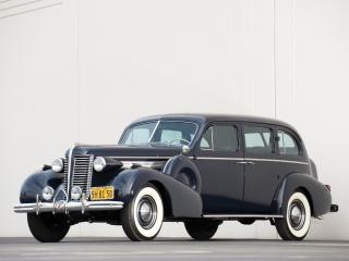 обои Buick Limited Limousine (90L) 1938 бок фото