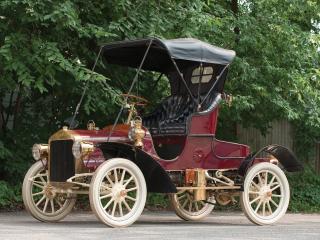 обои Buick Model F Runabout 1906 бок фото