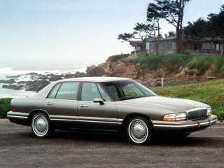 обои для рабочего стола: Buick Park Avenue 1991 бок