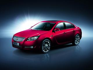 обои Buick Regal CN-spec 2008 красная фото