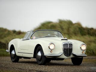 обои для рабочего стола: Lancia Aurelia Spyder (B24) 1954 красивая