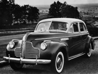 обои Buick Roadmaster Sedan (71) 1940 перед фото