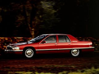обои Buick Roadmaster 1991 сбоку фото