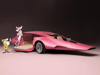 обои Pink Panther Car 1969 герои фото