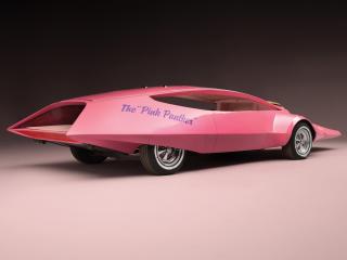 обои Pink Panther Car 1969 зад фото