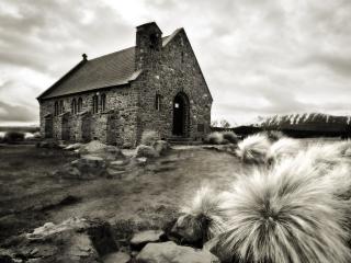 обои Старая церковь,   Новая Зеландия фото
