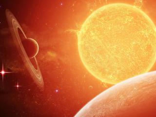 обои Пылающее ядро системы - Солнце фото