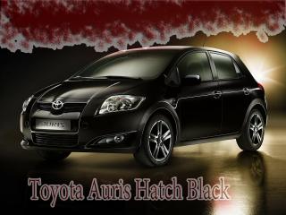 обои Toyota Auris Hatch Black пятна  сверху фото