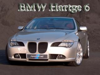 обои BMW Hartge 6 серебристого цвета фото