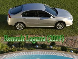 обои Renault Laguna (2009) с логотипом фото