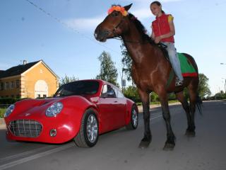 обои Pegas coupe L лошадь фото