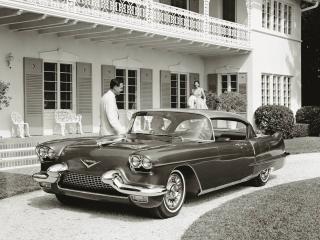 обои Cadillac Eldorado Brougham Dream Car 1955 перед  фото