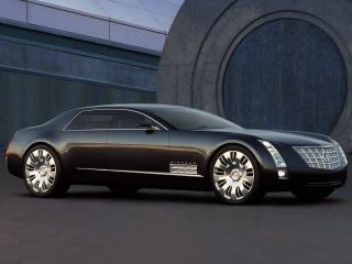 обои Cadillac Sixteen Concept 2003 бок фото