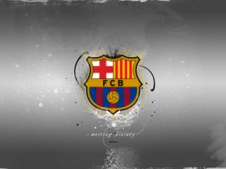 обои Эмблема клуба barcelona фото
