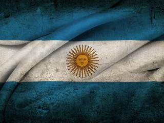 обои для рабочего стола: Аргентинский флаг