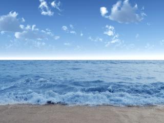 обои Синева морских волн и неба фото