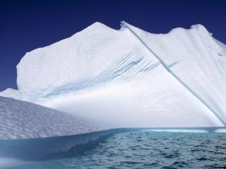 обои Вода и айсберг фото