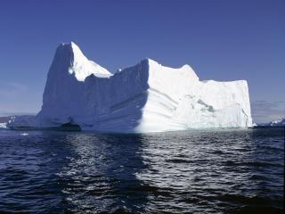 обои Плывущий айсберг фото