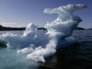 обои Ледяные формы фото