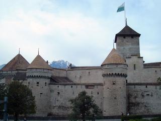обои Старинный Шильонский замок фото