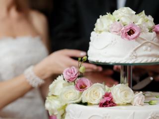 обои Свадебный торт фото