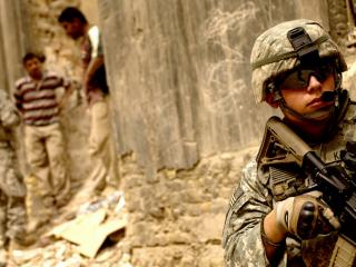 обои Солдаты сша в ираке фото