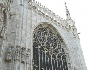 обои Вид миланского кафедрального собора фото