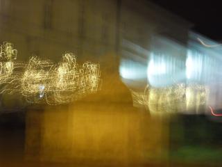 обои Абстракция ночной улицы фото