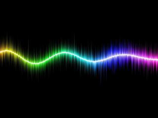 обои Спектр волновой энергии фото
